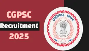 Cgpsc recruitment 2025