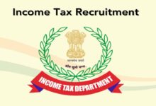 Income tax recruitment 2025