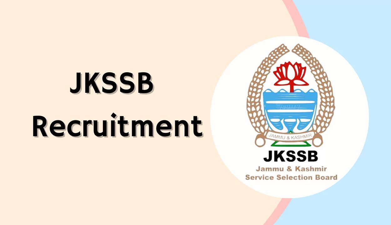 Jkssb je recruitment 2025