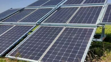 Trolley mounted solar pump scheme