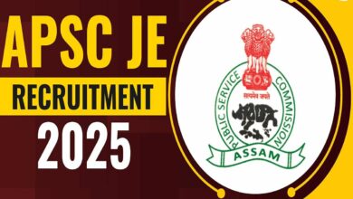 Apsc je recruitment 2025