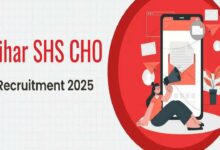 Bihar shs cho recruitment 2025