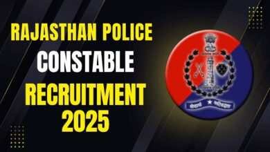 Rajasthan police recruitment 2025