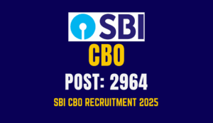 Sbi cbo recruitment 2025