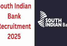 South indian bank recruitment 2025