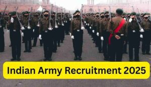 Indian army ssc recruitment 2025