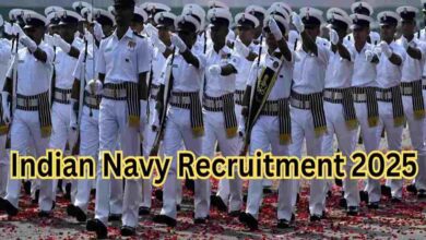 Indian navy recruitment 2025