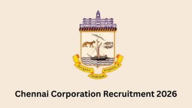 Chennai corporation recruitment 2026