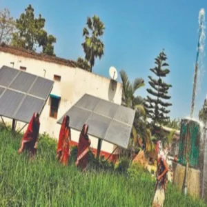 Solar irrigation women farmers india
