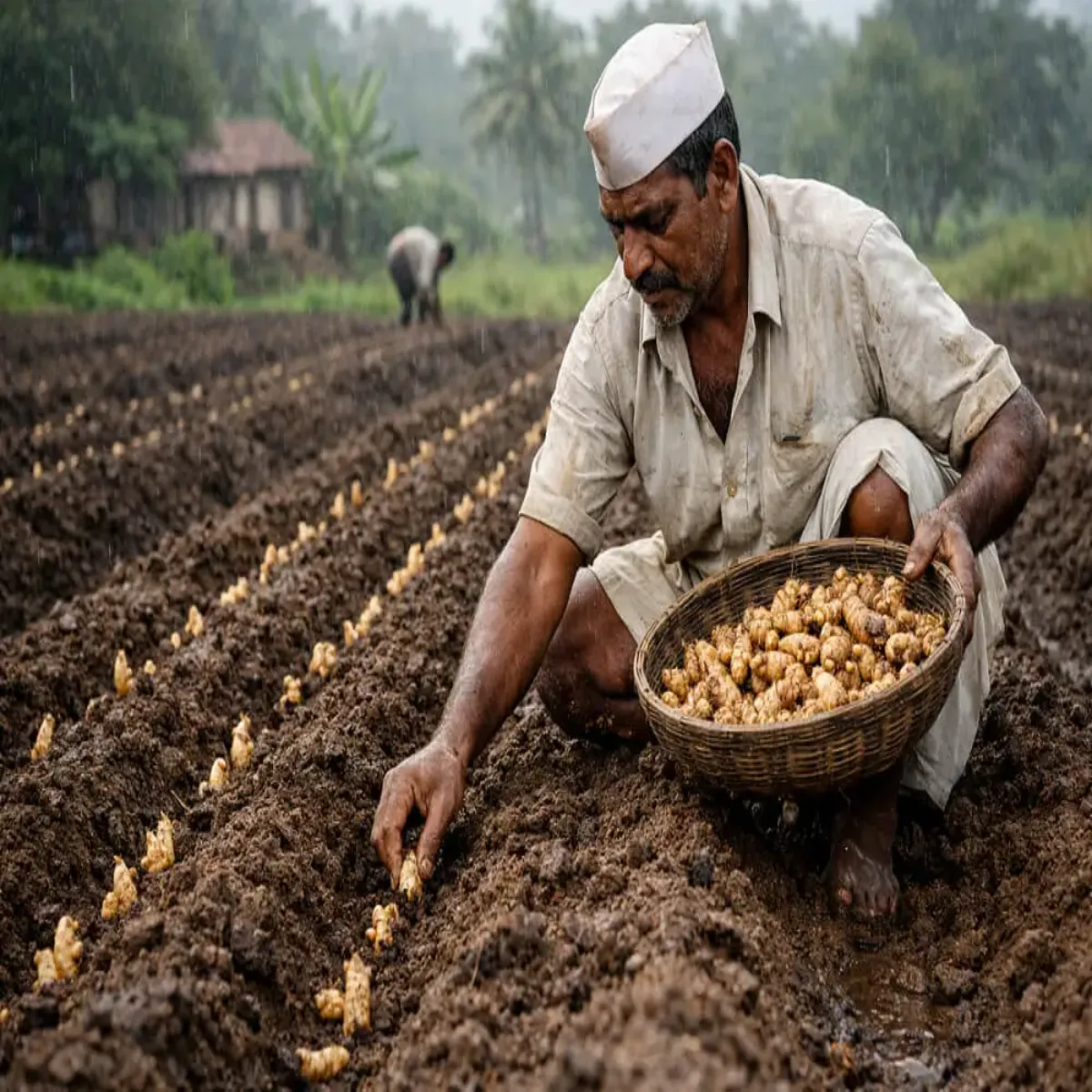 Turmeric farming turmeric farming aushdhiy hldi